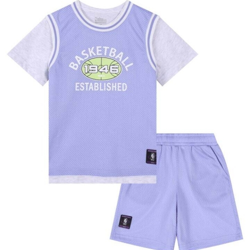 NBA-KIDS KIDS 코트 리더 폴리 메쉬 세트0K252ST020P75_JJ 37824_0K252ST020P75_이미지