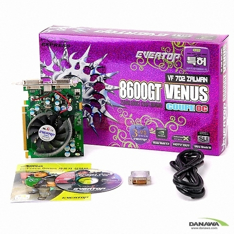 EVERTOP 지포스 8600GT 쿠페 OC 1.0ns 256MB 잘만_이미지