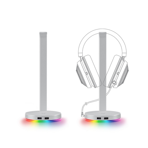 Razer Base Station V2 Chroma 머큐리 헤드셋 거치대이미지입니다. 누르면 해당 게시물로 새창이동합니다.