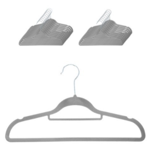 쿠팡 코멧 ㅤ홈 벨벳 논슬립 옷걸이 (10개)_이미지