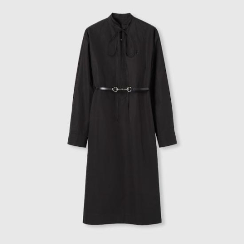 구찌 미디 원피스 835601Z8B1W 1000 BLACK_이미지