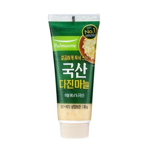 다진마늘 80g (튜브형)