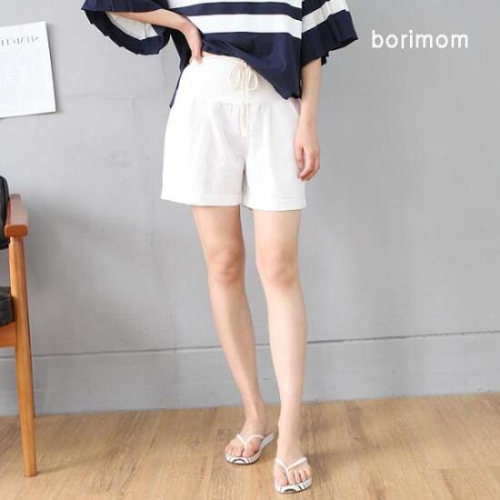 보리맘 보리맘 임산부 반바지 린넨 여름 임부복 바지 임부 팬츠 C021 유아동 종합쇼핑몰_이미지