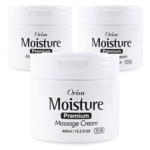 오릭스 모이스처 프리미엄 마사지크림 450ml (4개)_이미지