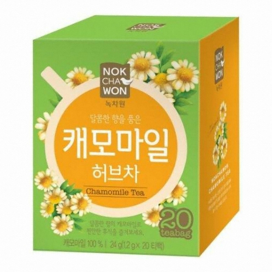 녹차원 캐모마일 허브차 20T (3개)
