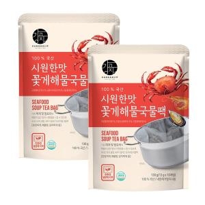 강고집 꽃게해물국물팩 130g(13gx10입) (2개)