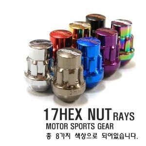 RAYS 6각 락너트 20개