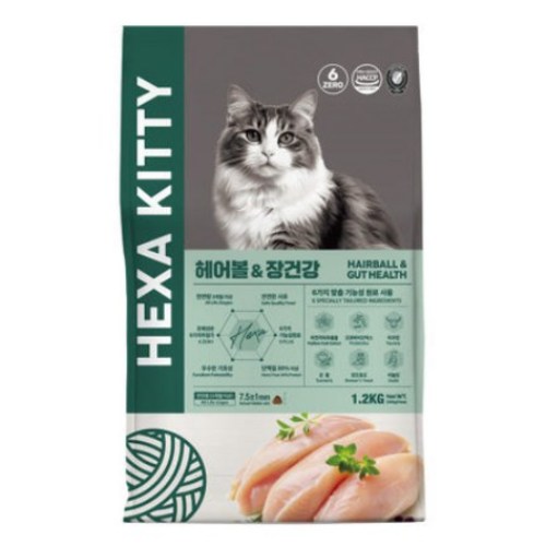 헥사키티 헤어볼과 장건강 4kg (1개)_이미지