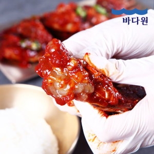 바다원 초이스쿡 국산 꽃게를 사용한 양념게장 500g_이미지