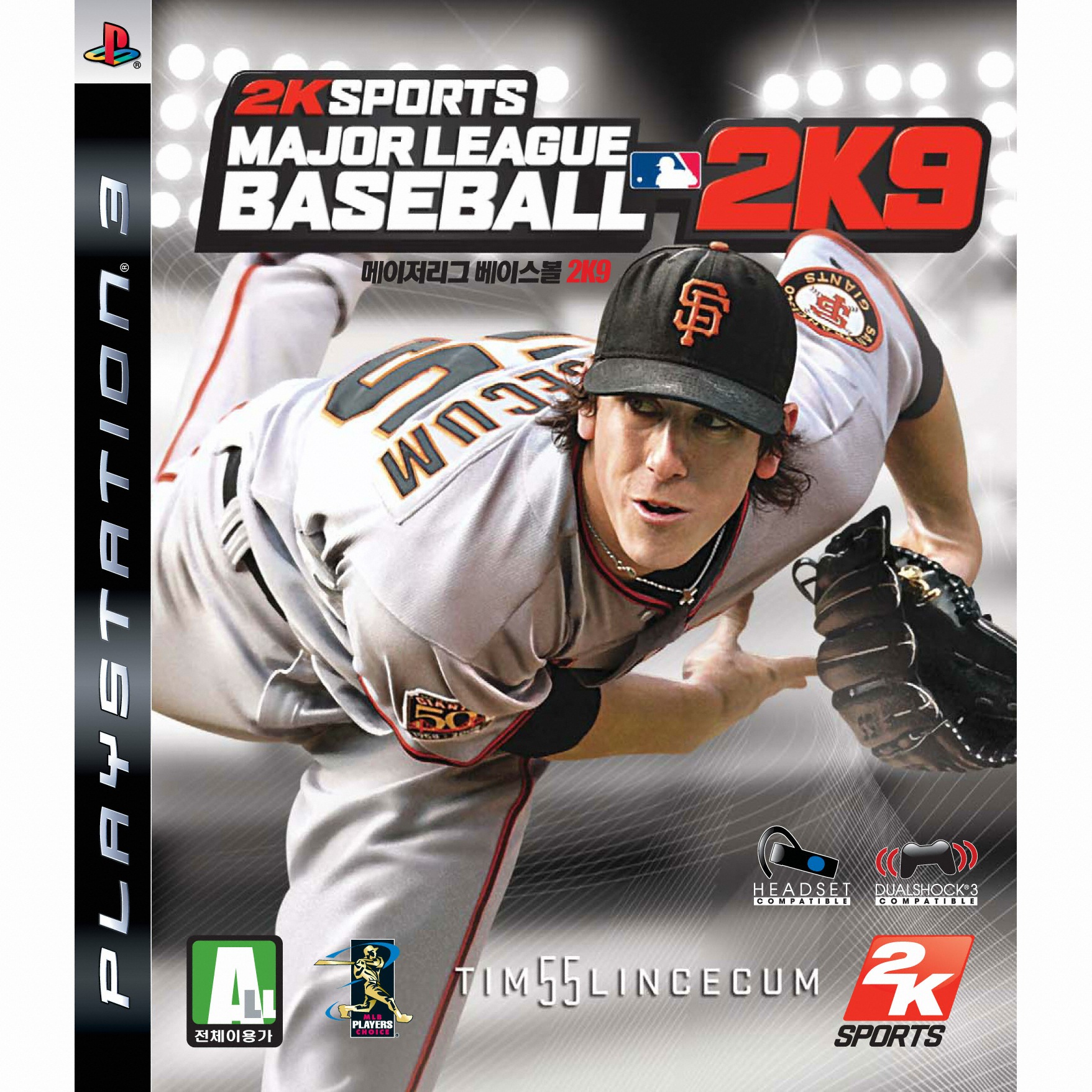 메이저리그 베이스볼 2K9 PS3 일반판_이미지