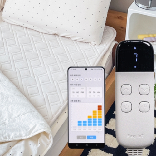텐드리 그래핀 IoT 아이보리 탄소매트