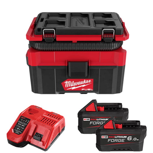 밀워키 M18 FPOVCL (FORGE 6.0Ah, 배터리 2개)_이미지