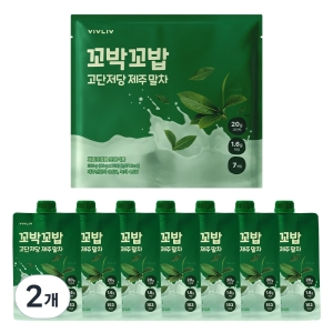 비브리브 꼬박꼬밥 고단저당 제주말차 40g (14개)_이미지