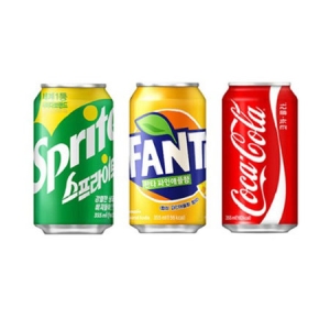 코카콜라음료 코카콜라 355ml 8개 + 스프라이트 355ml 8개 + 환타 파인 355ml 8개