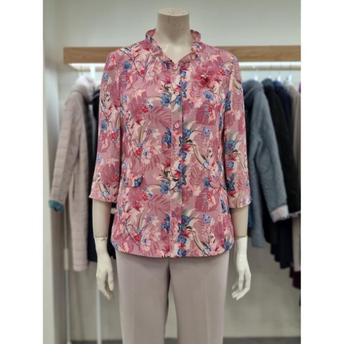 벨리시앙 세이브존07 꽃무늬 쉬폰자켓 JK42072