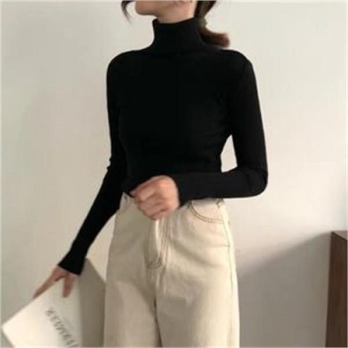 오노마 ONM 여성 목폴라 골지 니트티 5컬러 HH-B92 S7907517_이미지