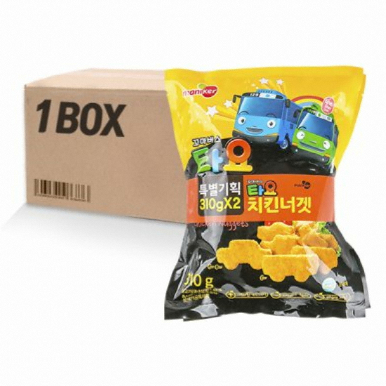 마니커 꼬마버스 타요 치킨너겟 310g (32개)_이미지