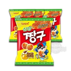 삼양식품 삼양 삼양 원조 짱구 115g 4봉 짱구과자 봉지과자_이미지