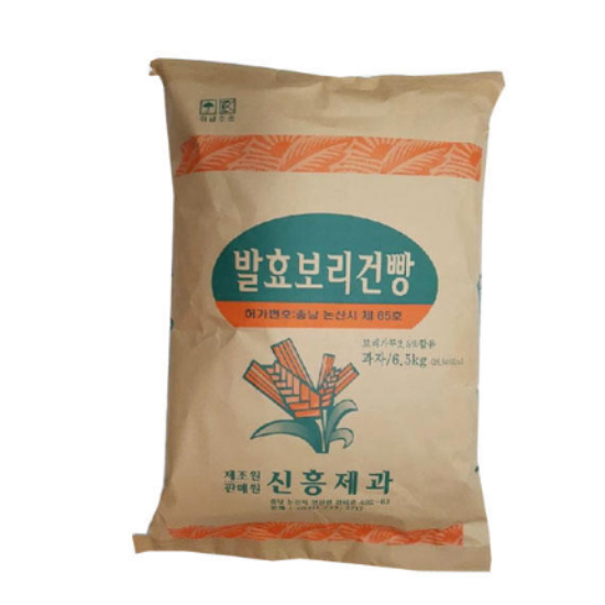 신흥제과 발효보리건빵 6.5kg (1개)_이미지