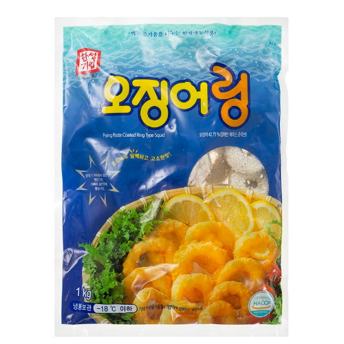 한성기업 오징어링 1kg (1개)_이미지