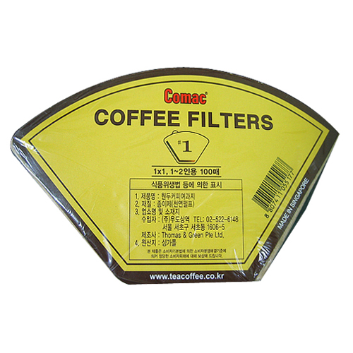 코맥 커피여과지 #1 (300매)_이미지
