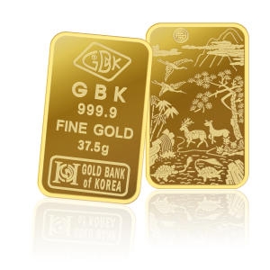 한국표준골드바 프레스 골드바 37.5g [1개]
