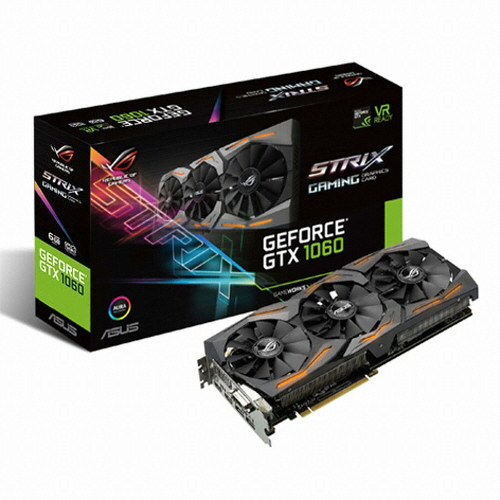 ASUS ROG STRIX 지포스 GTX1060 GAMING D5 6GB