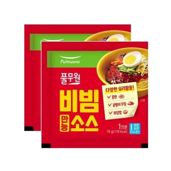 풀무원 만능 비빔 소스 75g (2개)_이미지