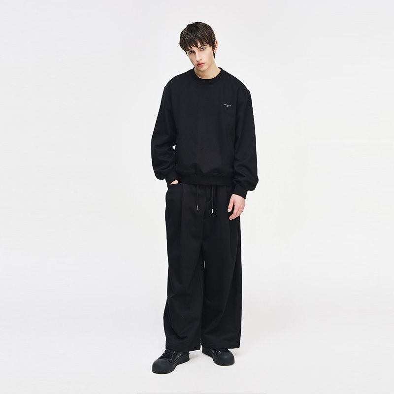 송지오 옴므 오리진 파리 스웻셔츠 블랙 SI2TS240BK_이미지