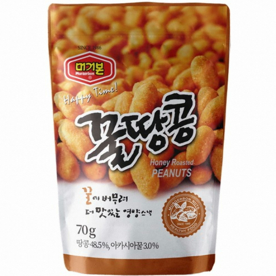 머거본 꿀땅콩 70g