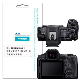 ALLDA <b>캐논</b> EOS <b>R5</b> Mark II용 고광택 액정보호필름
