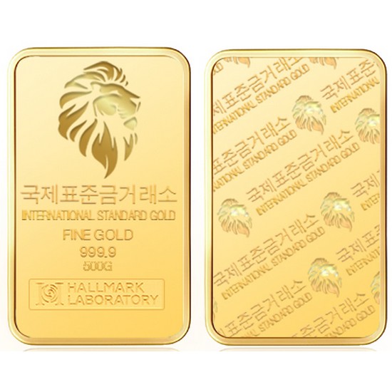 국제표준금거래소 ISG 골드바 500g_이미지