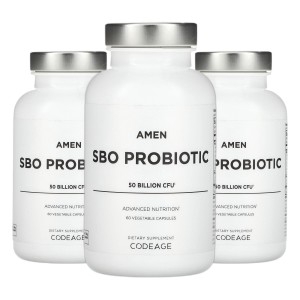 코드에이지 Amen SBO 프로바이오틱 500억 CFU 60캡슐 (3개)_이미지
