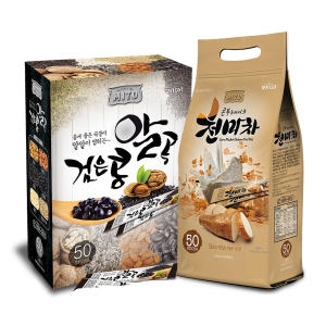 미토 미토 검은콩 알곡 50T + 콘푸레이크 천마차 50T