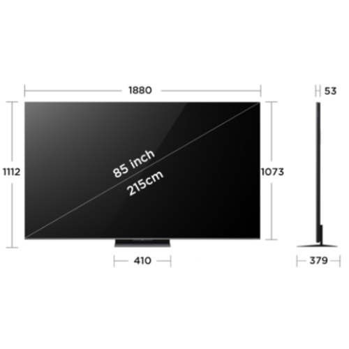 TCL 85C8L (스탠드)_이미지