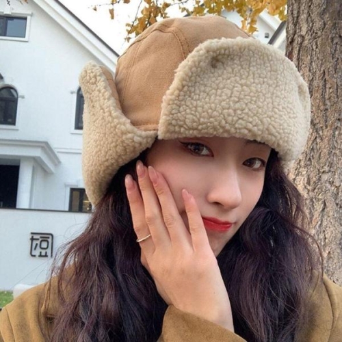 겨울 뽀글이 귀달이모자 군밤모자 남자 털모자 WCD0DDE
