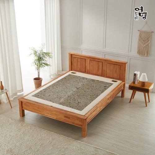 여명가구 여명흙침대 더참죽2 돌침대 Q (그린맥반석)