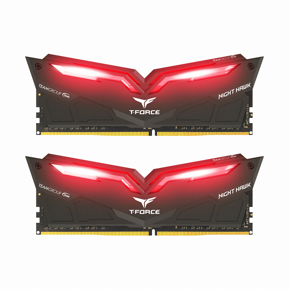 DDR4-3200 CL16 Night Hawk Red 패키지