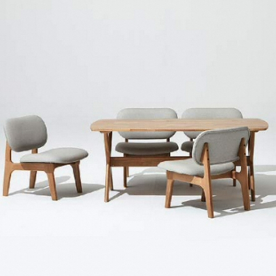 한샘 포레 릴렉스 식탁 1600 (의자4개)