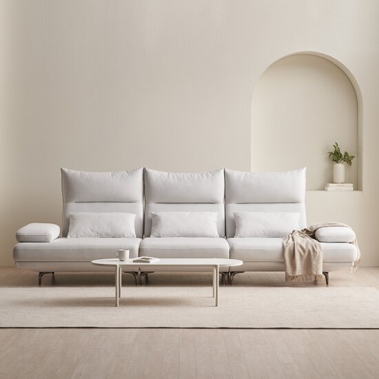 폴로까사 블리스 스윙 코모도 패브릭 소파 4인용