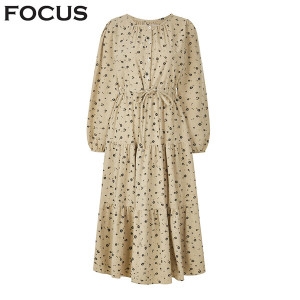 포커스 미니플라워코듀로이티어드원피스_VFI5W1OP3271