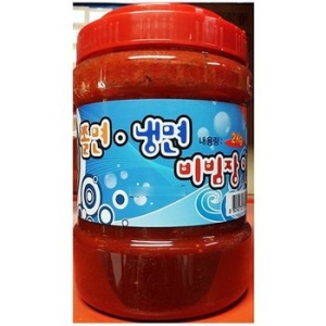 예그린식품 쫄면 냉면 비빔장양념 2kg (1개)
