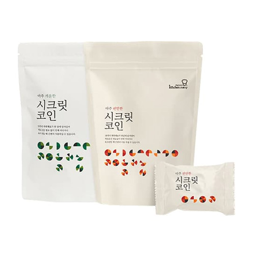 빅마마 시크릿코인 205알 (편안한맛 8팩 + 개운한맛 2팩 + 편안한맛 5알)