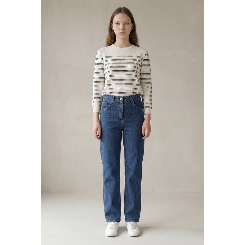 BCBG 셀럽 데님 PTB6M3P359 G4H9J2K5 R6S9T2V4 블루 60 77_이미지