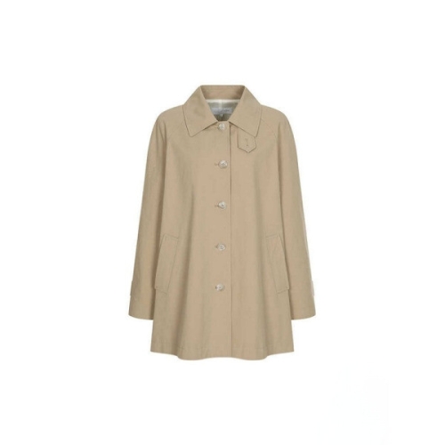 올리브데올리브 오버핏 라그랑 하프 트렌치코트 OW5SR200-DG-I