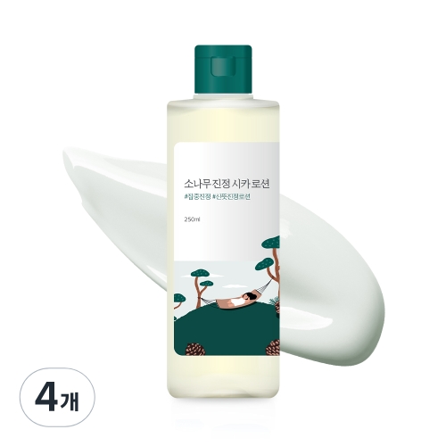 라운드랩 소나무 진정 시카 로션 250ml (4개)_이미지