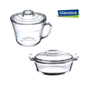 내열강화 유리찜기 1030ml+라면기 705ml세트