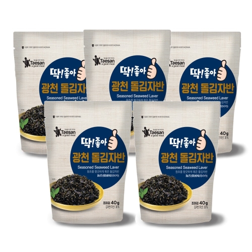 광천 돌김자반 40g 10봉 10개