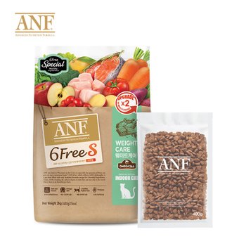 ANF 캣 식스프리 에스 웨이트케어 2kg (1개)_이미지