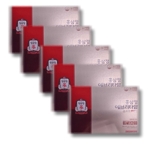 정관장 홍삼정 에브리타임 소프트 10ml 20포 (5개)_이미지